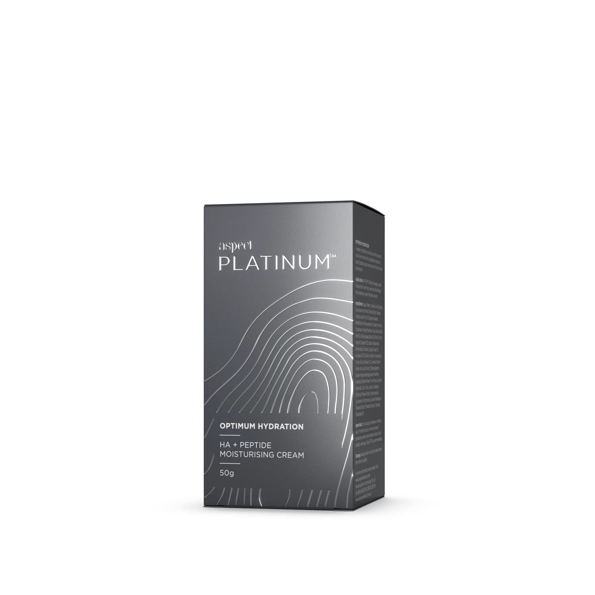 Optimum Hydration | HA + Peptide Moisturising Cream 50ml - Image 2