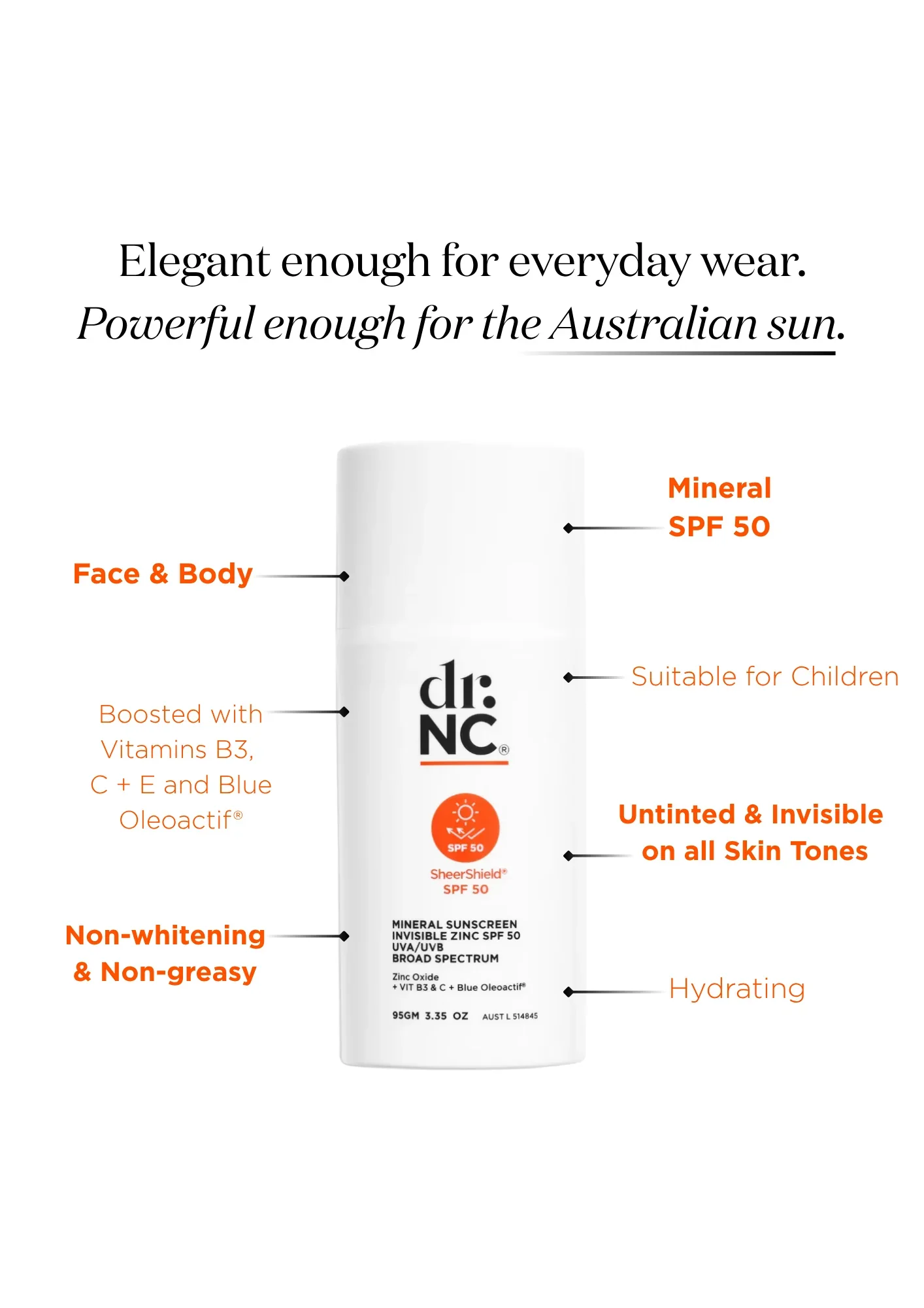 Sheershield Invisible SPF50 95g - Image 4